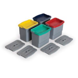 Fantom Procart KOV 538K Temizlik Arabası Kova Takımı, Süzgeçli, 6 L