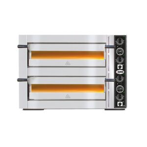 GMG Bello Serisi PE 44 DE Pizza Fırını  4+4 Tepsi Kapasiteli