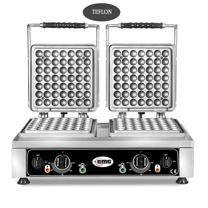GMG KGW 27 S Bubble Waffle Makinesi, Çift Kapaklı