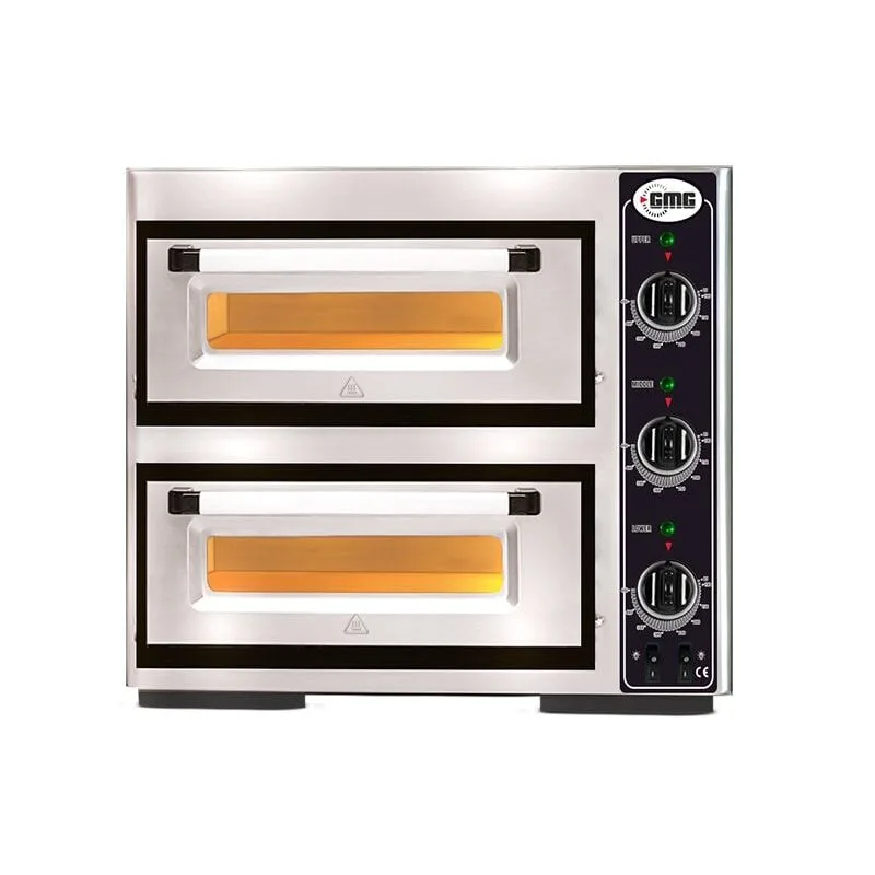 GMG PF 5050 DE3 Ø 25 cm 4+4 Adet Tepsi Kapasiteli Pizza Fırını