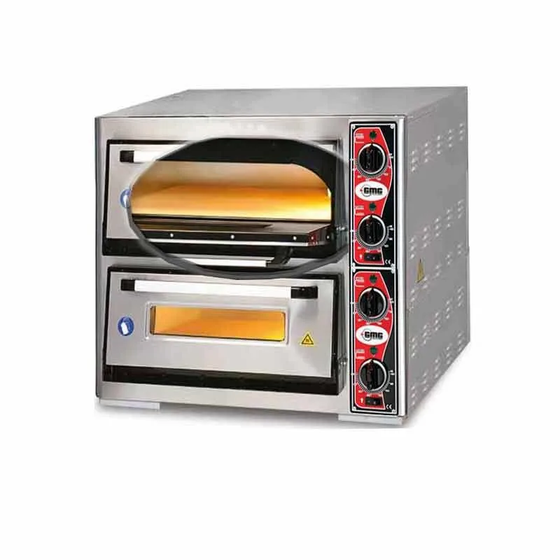 GMG PF 5050 DE4 Ø 25 cm 4+4 Adet Tepsi Kapasiteli Pizza Fırını