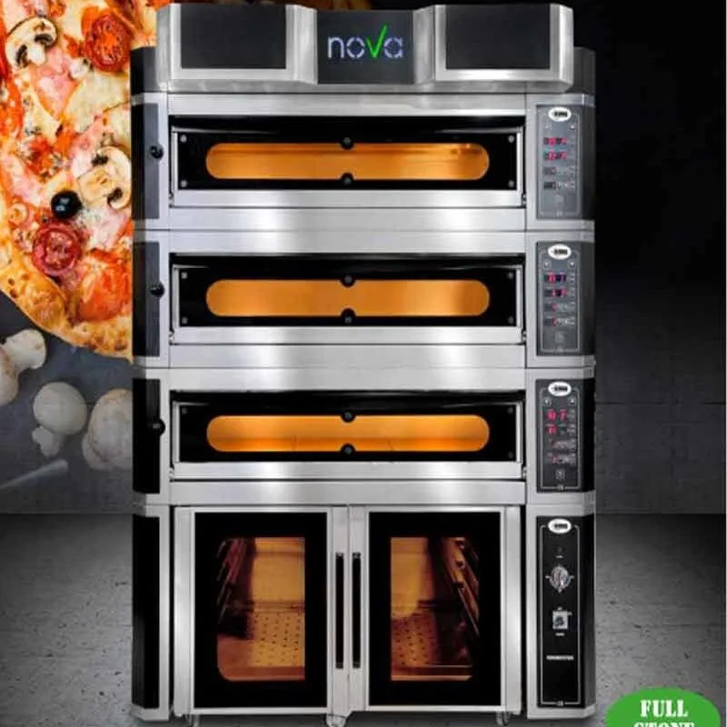 GMG PFN 10570-3M Dijital Kontrollü Pizza Fırını
