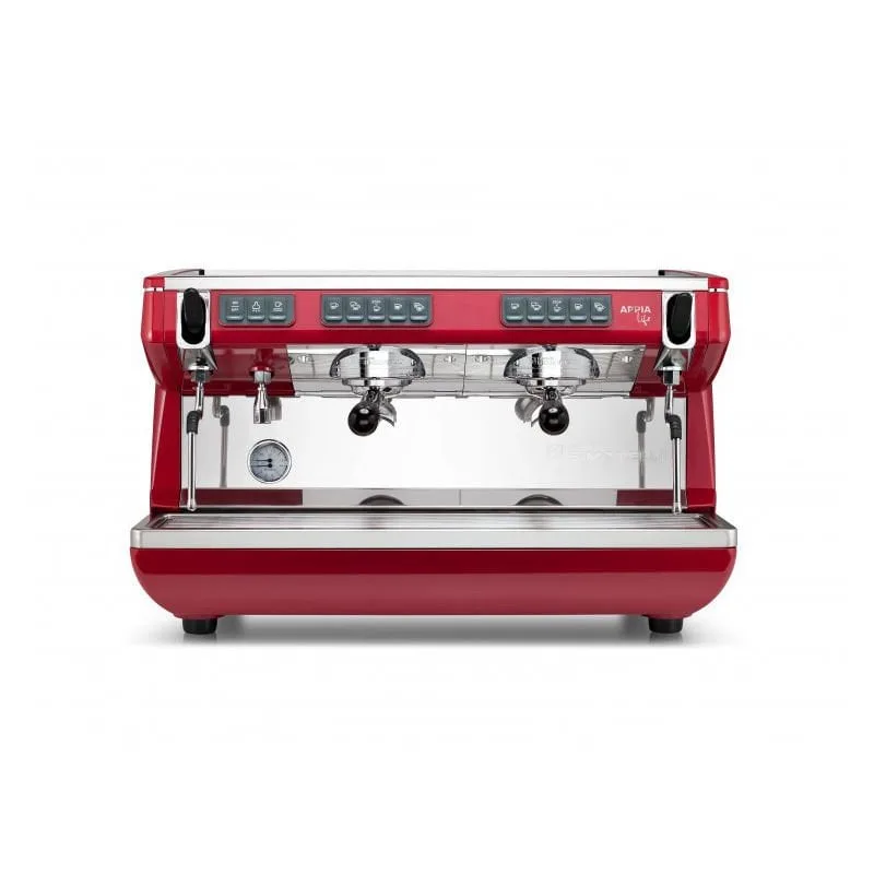 Nuova Simonelli Appia life 2 GR Tam Otomatik Espresso Kahve Makinesi Kırmızı