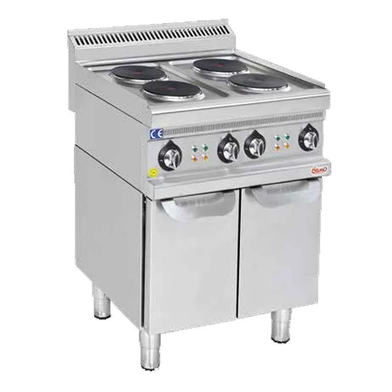 Osimo Elektrikli Ocak, Dolaplı, 2 Pleyt, 230 V, 4 kW