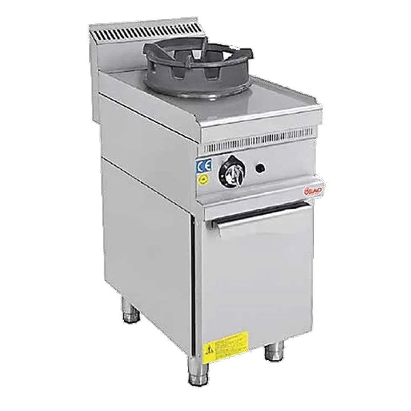Osimo Gazlı Wok Ocağı, 16 kW, Tek Brülör, Dolaplı