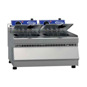 Pimak M062-1 10+10 Litre Fritöz, Elektrikli 60x60 cm