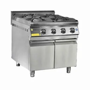 Pimak OC6/90SMX-4D 4 Gözlü Ocak Alt Dolaplı LPG ve Ce Belgeli 80x90cm