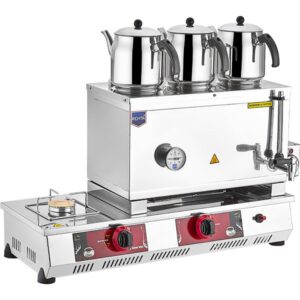 Remta 55 Model 3 Demlikli Gazlı (CE) + Elektrikli Çay Ocağı 33 lt