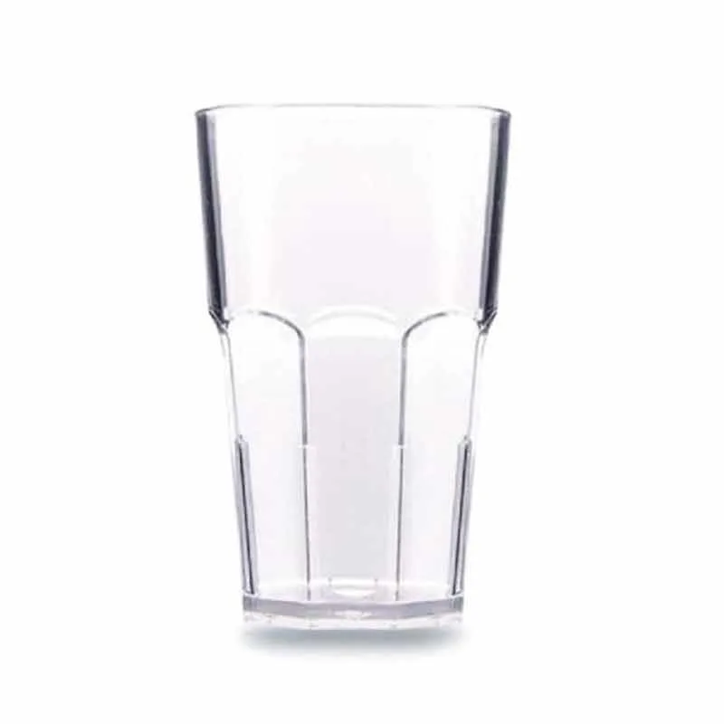 Rubikap Avanos Stoklanabilir Bardak, 450 ml Şeffaf