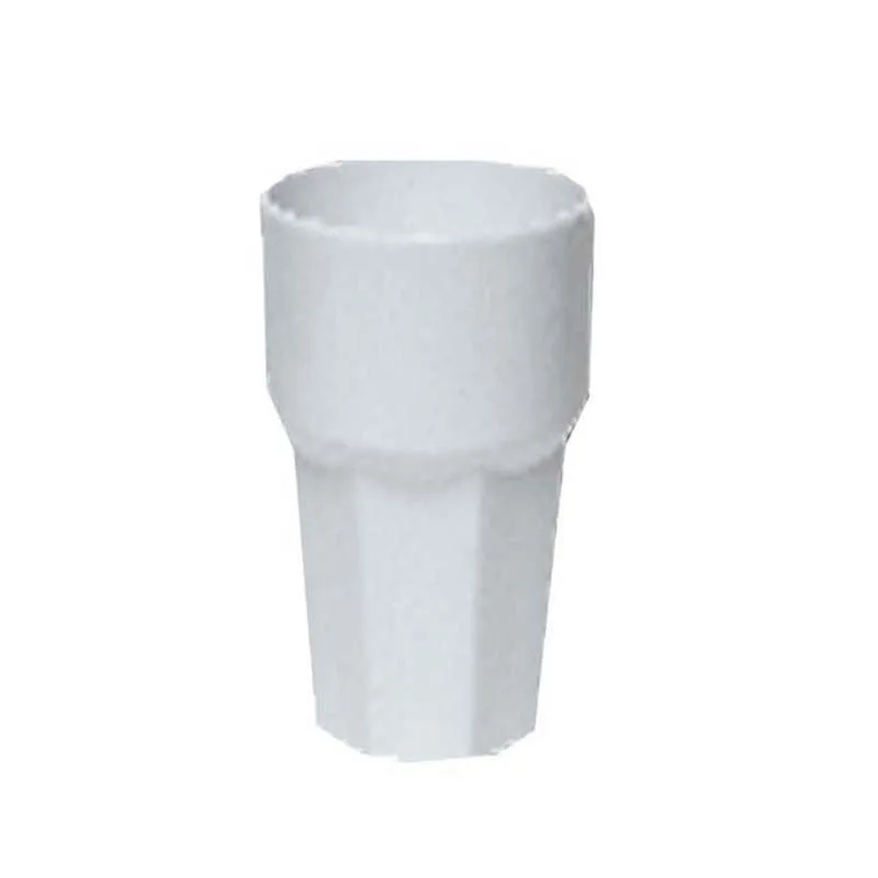 Rubikap Polikarbonat Stoklanabilir Casablanca Bardak, 400 ml Beyaz