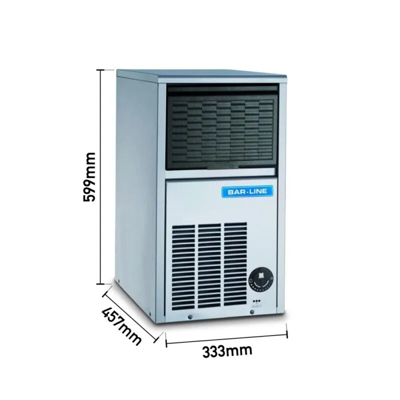 Scotsman Bar Line B2006 Gurme Buz Makinesi, Günlük 20 Kg Kapasiteli, 6 Kg Hazne, 700 W