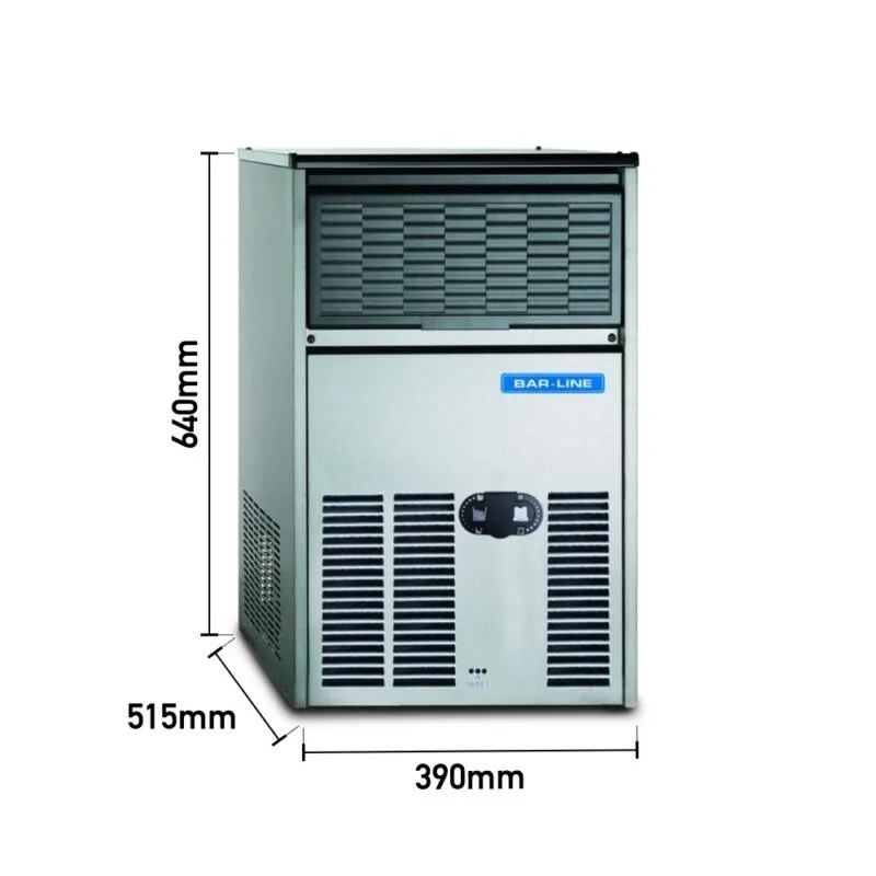 Scotsman Bar Line B3008 Gurme Buz Makinesi, Günlük 31 Kg Kapasiteli, 8,5 Kg Hazne, 700 W