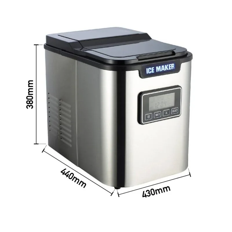 Senox BZ12 Küp Buz Makinesi Hazneli, 12 kg/gün Kapasiteli