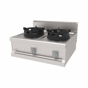 Atalay 700 Seri 2 Gözlü Wok Ocak Set Üstü Gazlı 80x70 Cm