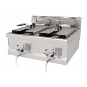 Atalay 700 Seri Fritöz Set Üstü Elektrikli 12+12 Lt 80x70 Cm