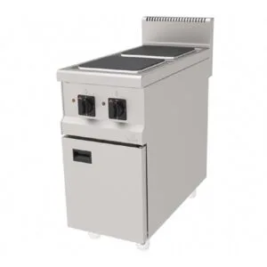 Atalay 900 Seri 2 Kare Pleytli Ocak Dolaplı Elektrikli 40x90 Cm
