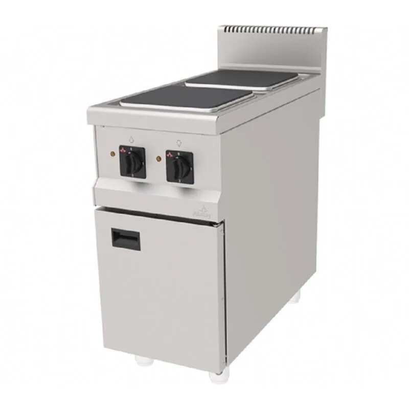 Atalay 900 Seri 2 Kare Pleytli Ocak Dolaplı Elektrikli 40x90 Cm