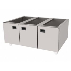 Atalay 900 Seri Set Altı Tezgah 3 Kapaklı 120x85x56 Cm