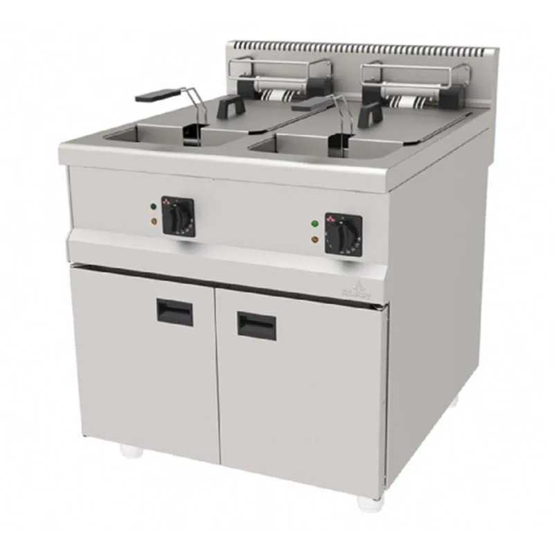 Atalay 900 Seri Fritöz Dolaplı Elektrikli 29+29 Lt 80x90 Cm