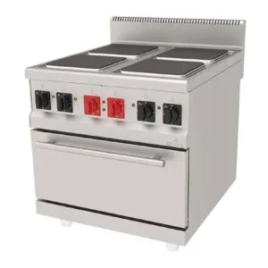Atalay 900 Seri Kuzine Fırın 4 Kare Pleytli Elektrikli 80x90 Cm
