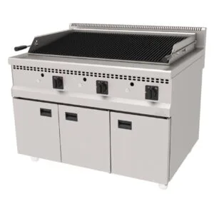 Atalay 900 Seri Lavataşlı Döküm Izgara Su Çekmeceli Dolaplı Gazlı 120x90 Cm