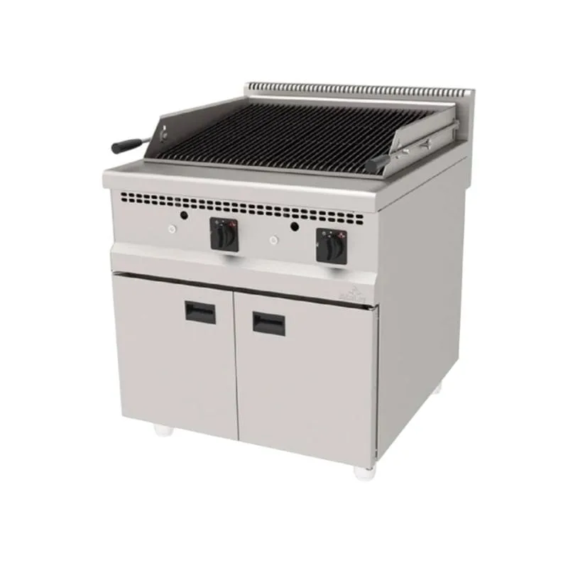 Atalay 900 Seri Lavataşlı Döküm Izgara Su Çekmeceli Dolaplı Gazlı 80x90 Cm