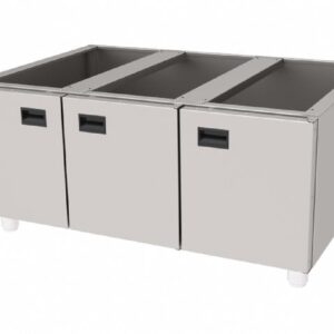 Atalay 900 Seri Set Altı Tezgah 3 Kapaklı 120x85x56 Cm