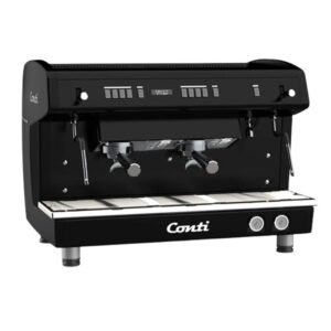 Conti Monaco X-ONE TCI Evo Tam Otomatik Espresso Makinesi, 2 Gruplu, Siyah