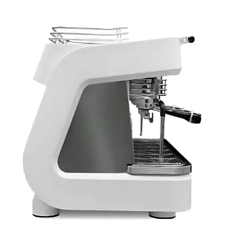Dalla Corte XT Pro / Barista 3 Gruplu, Beyaz ve Krom Espresso Kahve Makinesi