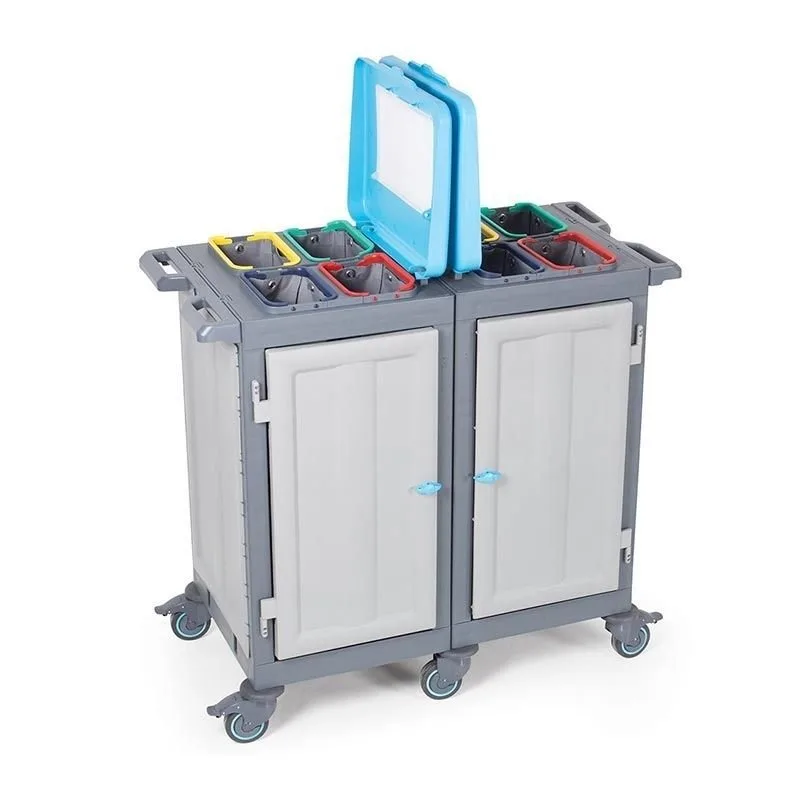 Fantom Procart 161 Atık Toplama Arabası, 8 Bölmeli, 225 kg Kapasiteli