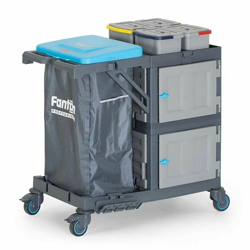 Fantom Procart 3332 Dolaplı Temizlik Arabası, Çöp Bölmeli