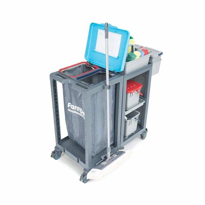Fantom Procart 350 Temizlik Arabası, Aksesuar Takımlı