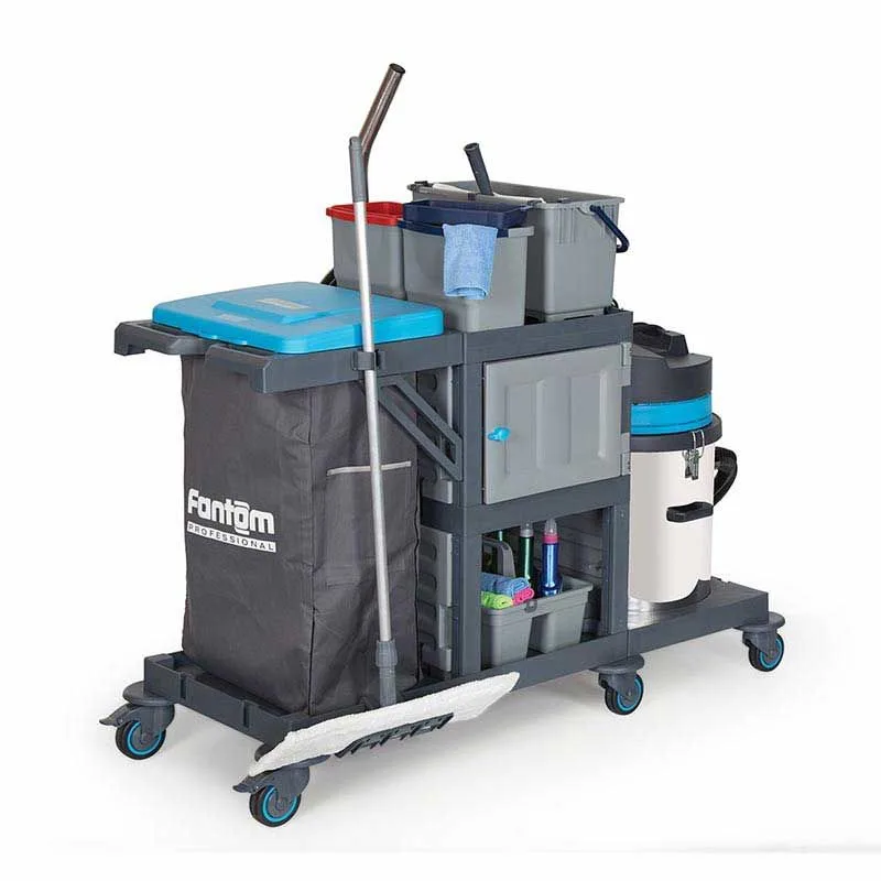 Fantom Procart Vac 901 Kombine Temizlik Arabası
