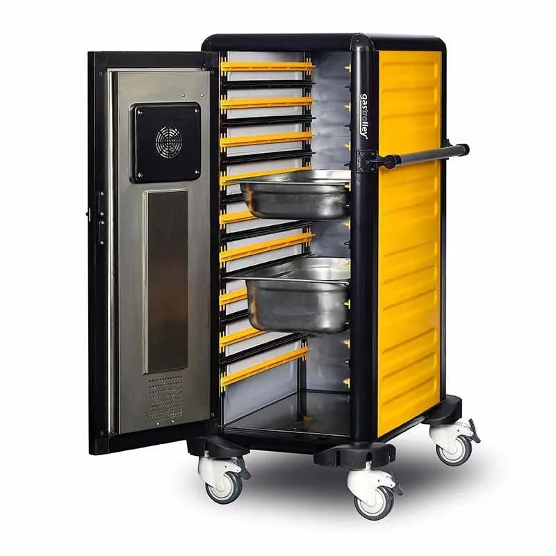 Gastrolley 75 Banket Arabası, Isıtmalı, 57x79x99 cm