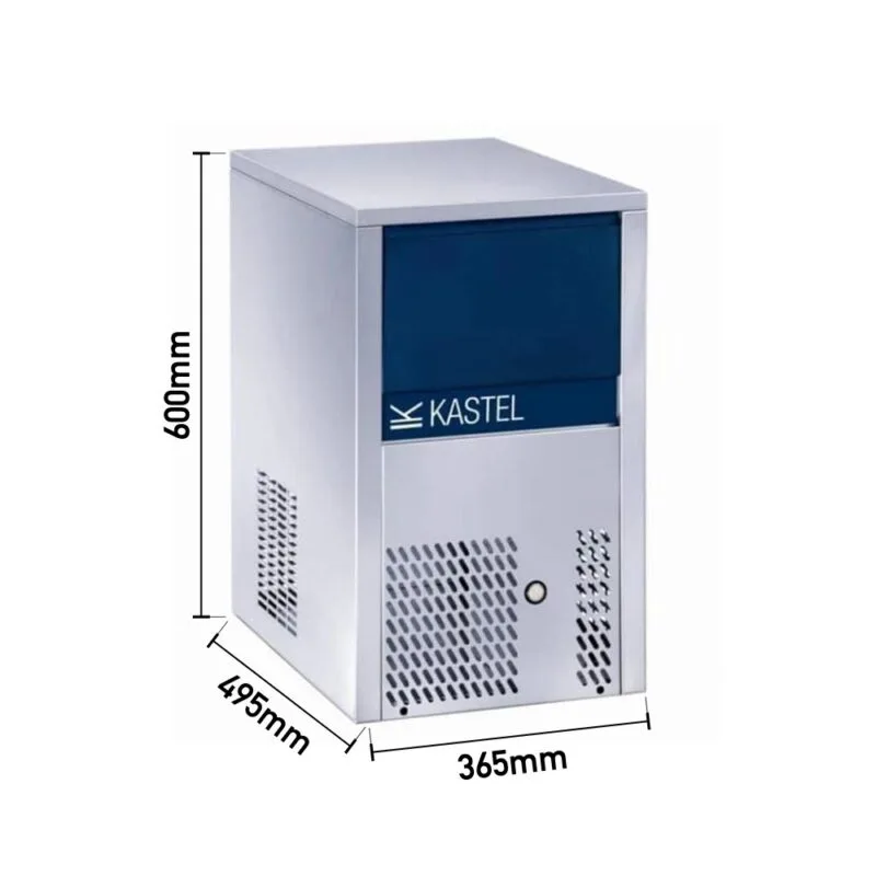 Kastel KP 25/6 Küp Buz Makinesi, 25 kg/gün Kapasiteli