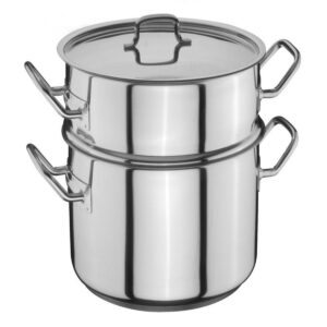 Kuskus Seti- 32*15 ( 32*19 Tencere, 32*15 Süzgeç Tencere, 32 Cm Bombeli Kapak)