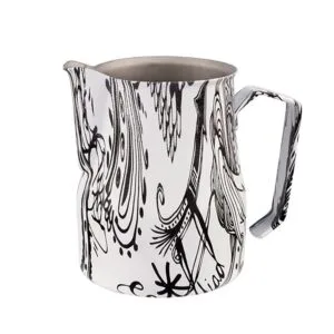 Motta Özel Desen Süt Potu Siyah/Beyaz 500 ml