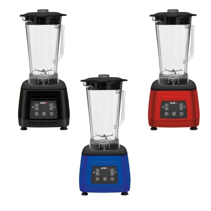 Omake Bar Blender, Dijital, Siyah, 3 Litre