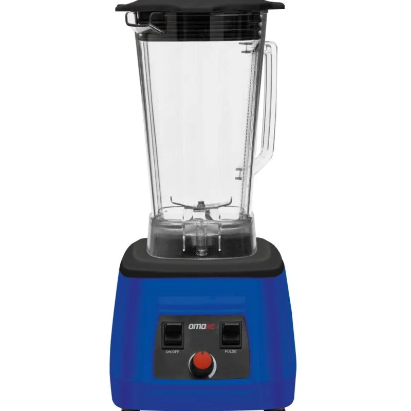 Omake Bar Blender, Manuel, Mavi, 3 Litre