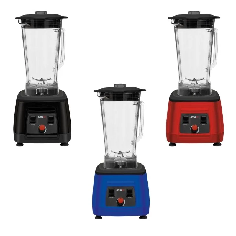Omake Bar Blender, Manuel Siyah, 3 Litre