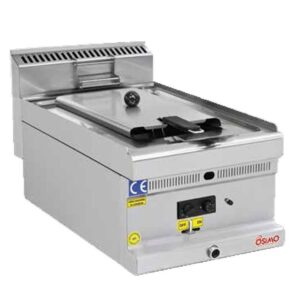 Osimo Gazlı Fritöz, 12 Litre, 700 Seri, 8 kW,  Tahliye Musluklu