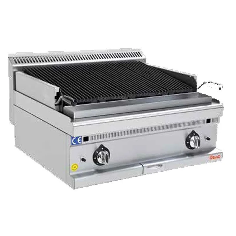 Osimo Gazlı Lavataşlı Izgara, 700 Seri, 24 kW, 120x70 cm