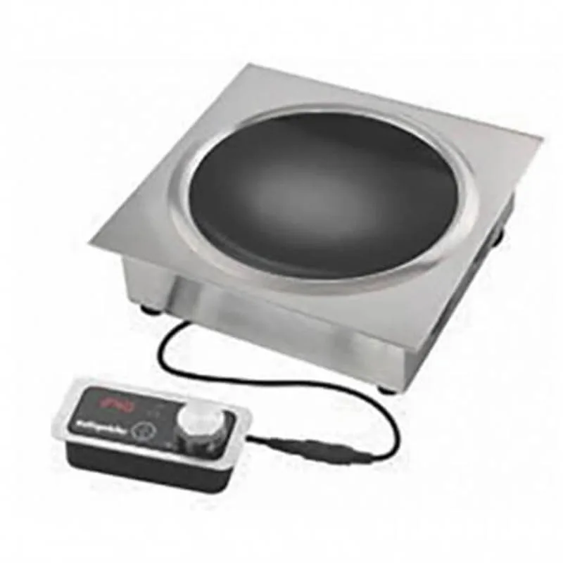 ÖZTİRYAKİLER İndiksüyonlu Wok Isıtıcı-Pişirici Gömme 500-3500 W 36X38X12 Cm
