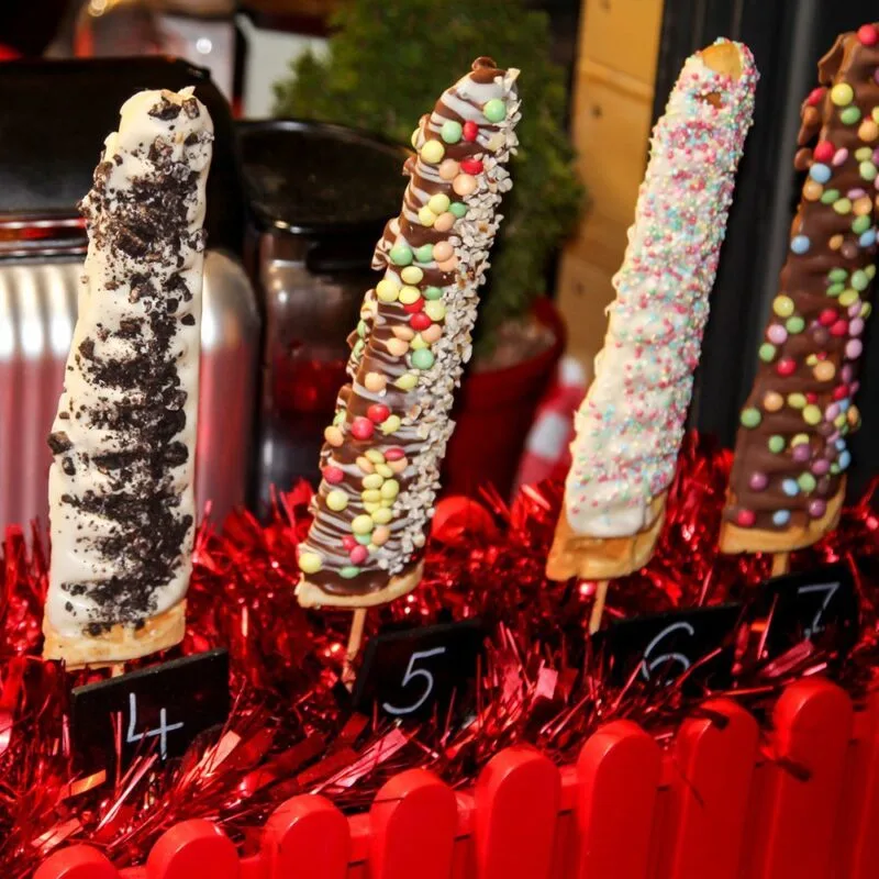 Öztiryakiler Waffle Makinesi Çubuklu 3 Kalıp