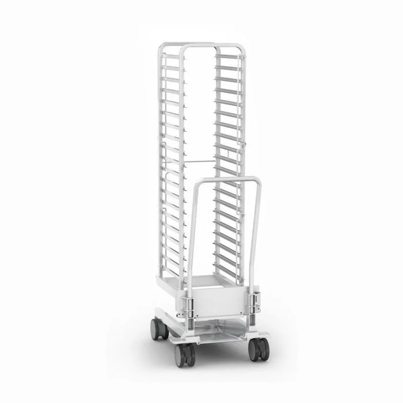RATIONAL Mobil Tepsi Standı, Tip 20-1/1 Standart, 20 Raflı