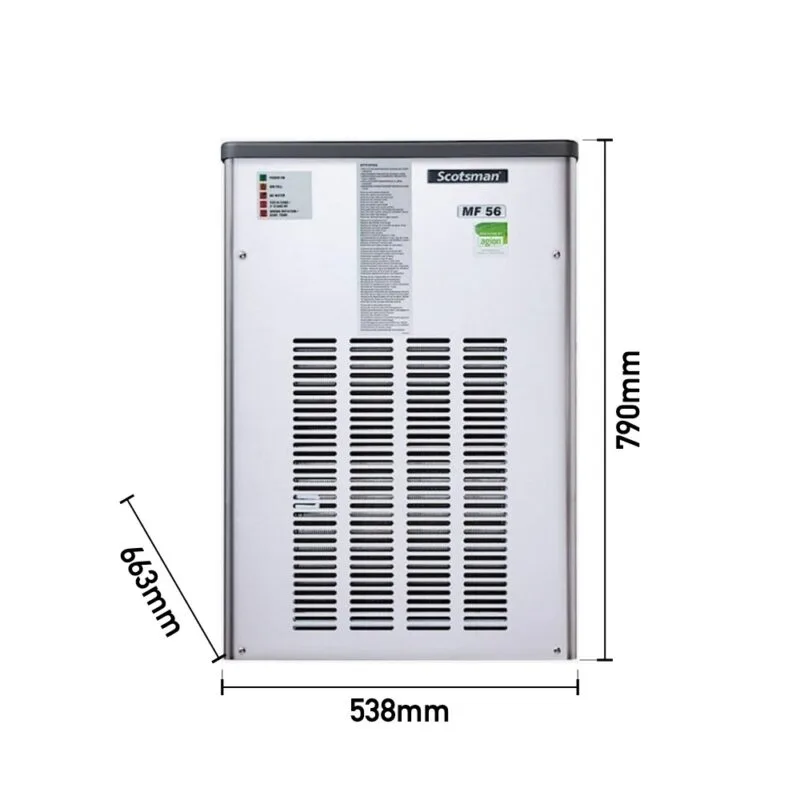 Scotsman MF56 Kar Buz Makinesi, Günlük 600 Kg Üretim, Haznesiz, 2000 W