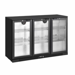 Senox Bar Tipi Üç Sürgü Kapılı Şişe Soğutucu Dolap 350 Litre, BBCS-350