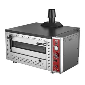 Silverinox 62*62 Tek Katlı Pizza Fırını Gazlı