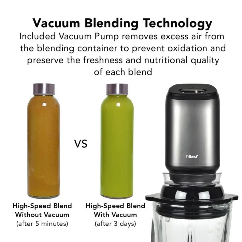 Tribest Glass Personal Vakumlu Blender, Cam Sürahili PBG-5001-C