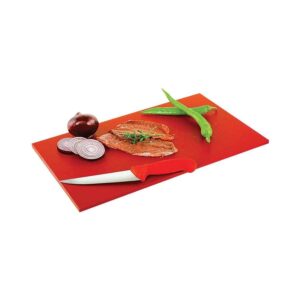 Yelkar Plastik Polietilen Doğrama Levhası 40x25x1 (Kırmızı)